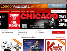 Tablet Screenshot of londonmusicals.se